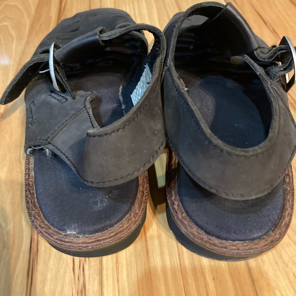 Women's Black Sandals - Picture 4 of 6